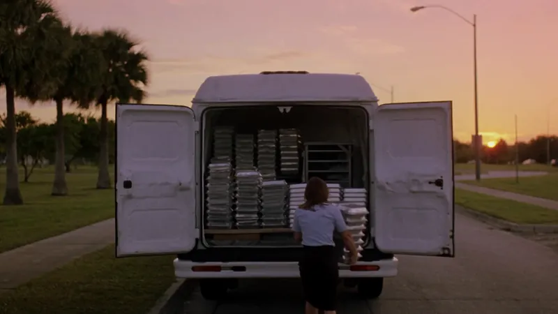 Meals loaded at sunrise, Tampa Bay